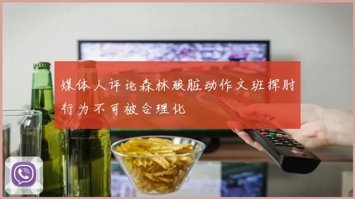 媒体人评论森林狼脏动作文班挥肘行为不可被合理化